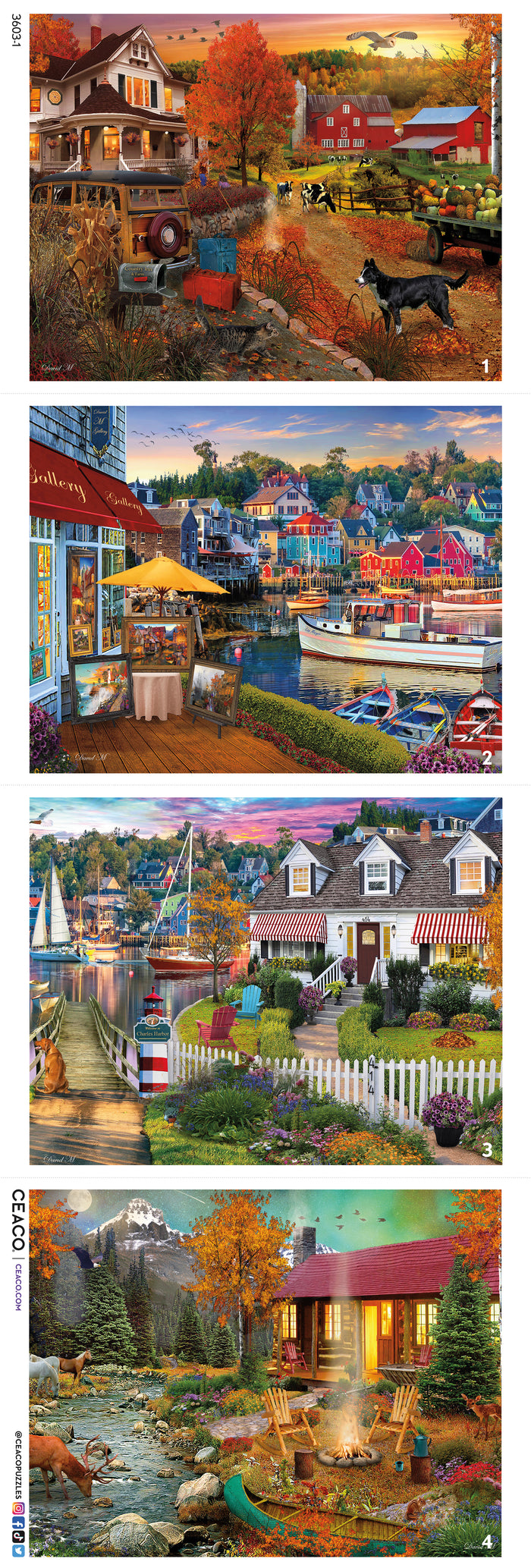 David MacLean - Multipack - 4 in 1 Puzzles