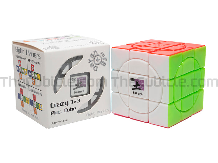 DaYan + mf8 Crazy 3x3 Plus - Saturn - Stickerless (Bright)