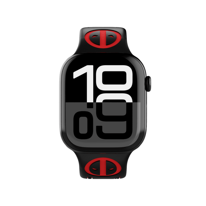 Deadpool's Crimson Blades Marvel Silicone Sport Apple Watch Band - Deadpool's Crimson Blades