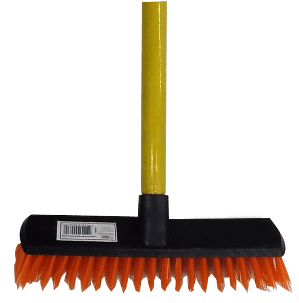 Deck Flat Scrubber Head that Contains Fibers that Withstand Wet and Dry Conditions CH90061 MEGA
