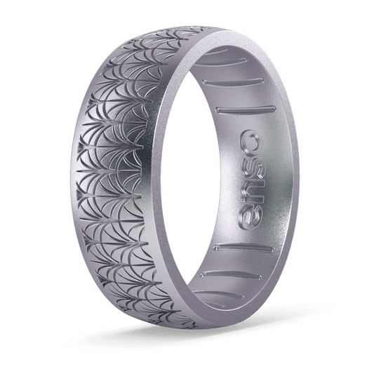 Etched Signature Silicone Ring - Deco Fans