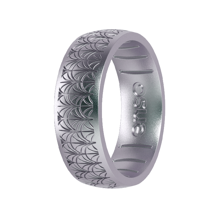 Etched Signature Silicone Ring - Deco Fans