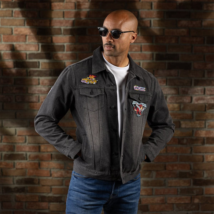 RSVLTS RSVLTS Denim Jacket Denim Dan (Vintage Black) – Classic Denim Jacket Denim Dan (Vintage Black) – Classic Denim Jacket