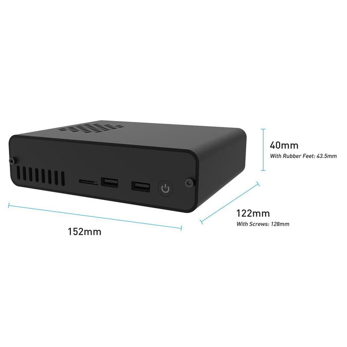 DeskPi Pro Set-top Box For Raspberry Pi 4 [discontinued] by DeskPi - The Pi Hut