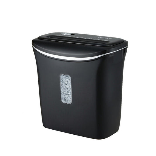Devanti 12L Cross-Cut Shredder 8-Sheet Paper Home Office Credit Card - Devanti