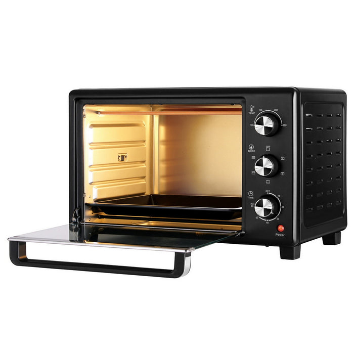 Devanti 30L Convection Oven Electric Fryer Ovens 1600W - Devanti