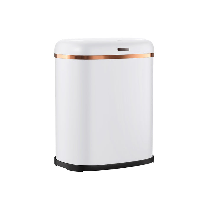 Devanti 38L Motion Sensor Bin Rubbish Automatic White - Devanti