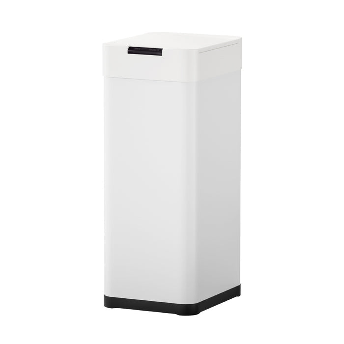 Devanti 50L Sensor Bin Motion Rubbish Bins Kitchen Automatic Trash Can White - Devanti