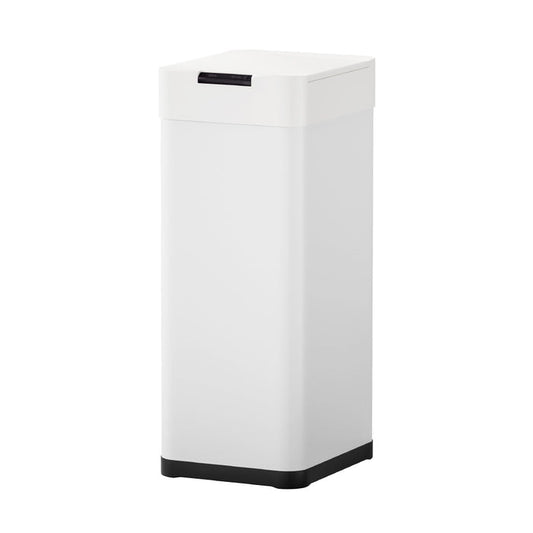 Devanti 50L Sensor Bin Motion Rubbish Bins Kitchen Automatic Trash Can White - Devanti