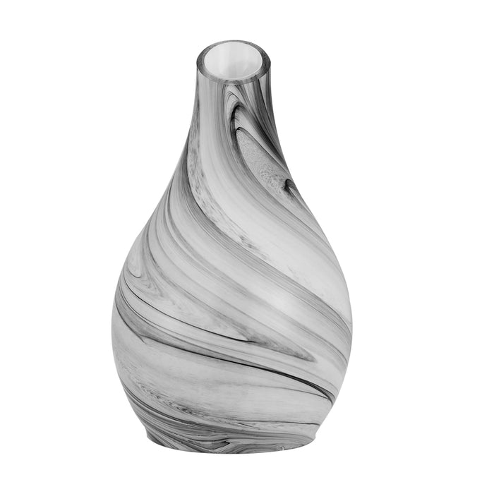 Devanti Aromatherapy Aroma Diffuser Essential Oil Humidifier LED Glass Marble - Devanti