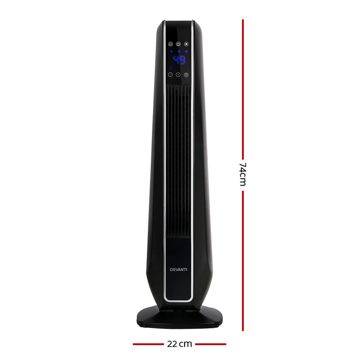 Devanti Electric Ceramic Tower Heater 2400W - Devanti