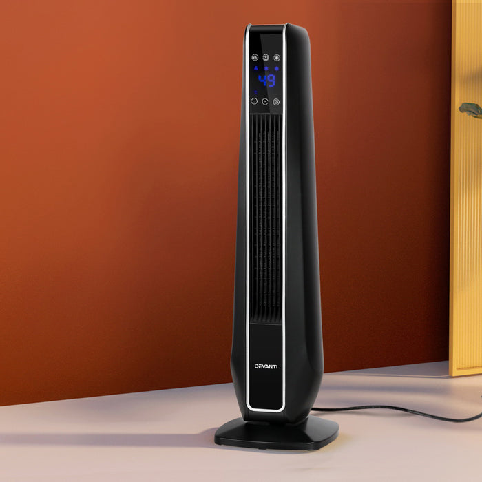 Devanti Electric Ceramic Tower Heater 2400W - Devanti