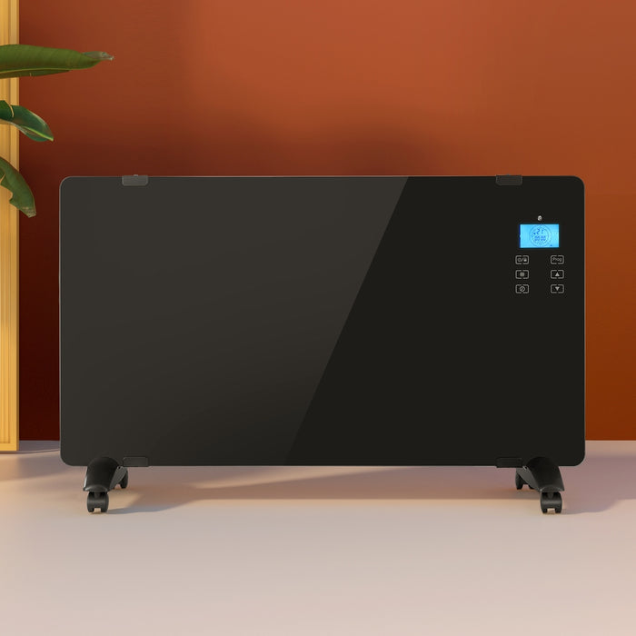 Devanti Electric Convection Heater Black 2000W - Devanti