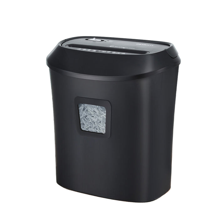 Devanti Electric Paper Shredder for Home Office 10 A4 Paper Sheet Cross-Cut Paper - Devanti