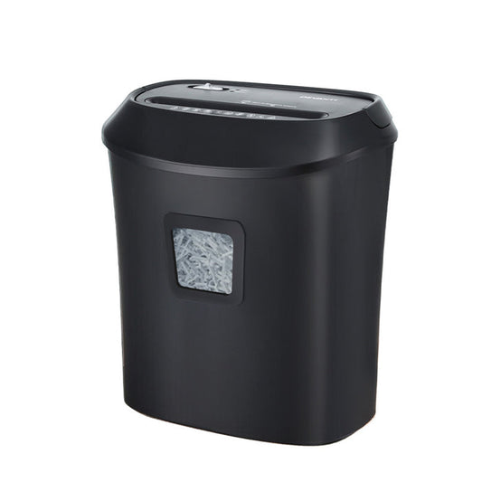 Devanti Electric Paper Shredder for Home Office 10 A4 Paper Sheet Cross-Cut Paper - Devanti