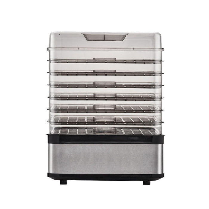 Devanti Food Dehydrator with 7 Trays - Silver -Home Living Store - -