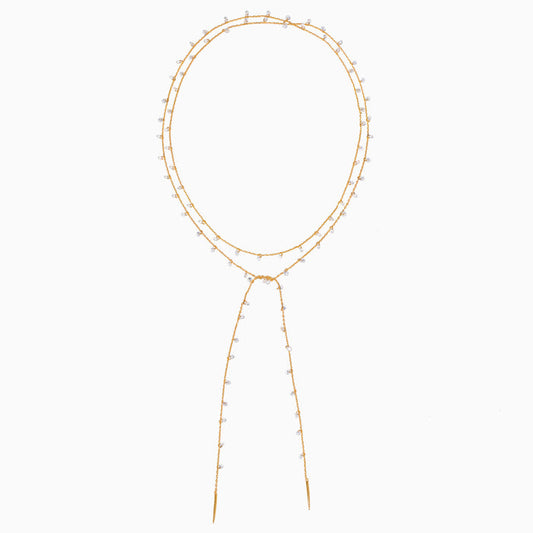 Dewdrop Wrap Necklace