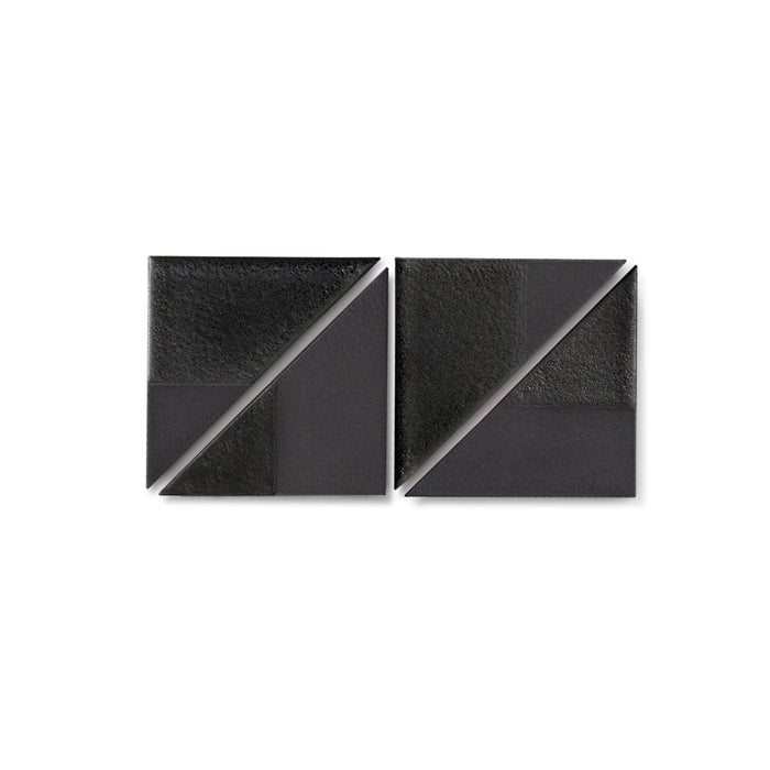 Heath Ceramics Tile DG12 Basalt Lava Blend