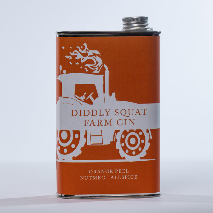 Diddly Squat Farm Gin in a Tin - Orange Peel, Nutmeg and Allspice