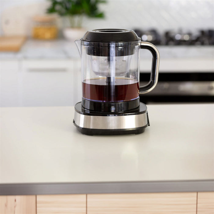 Digital Cold Brew Coffee Maker w/ 4 Coffee Flavours, 1.05L Capacity -Home Living Store - -
