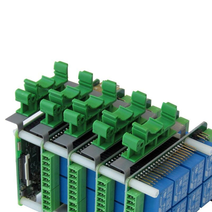 DIN-RAIL Kit Type-2 - Perpendicular to Rail - for Raspberry Pi by Sequent - The Pi Hut