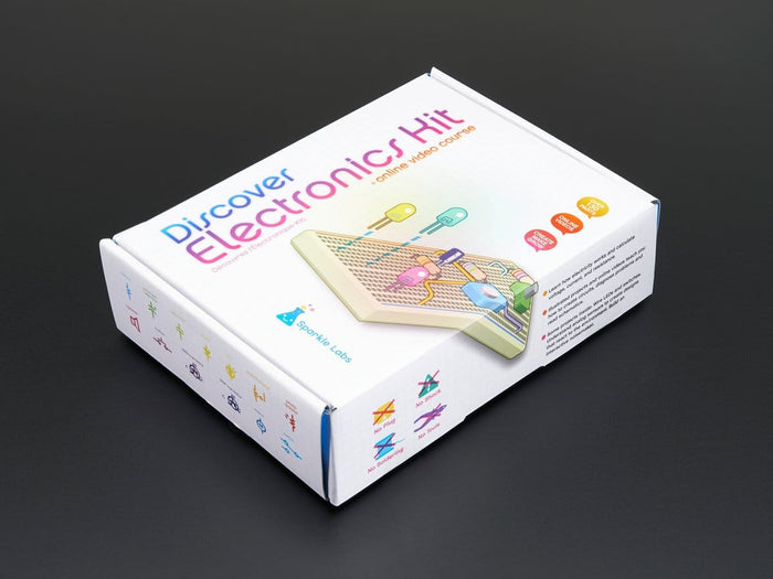 Discover Electronics Kit (2.0) [Discontinued] by Sparkle Labs - The Pi Hut