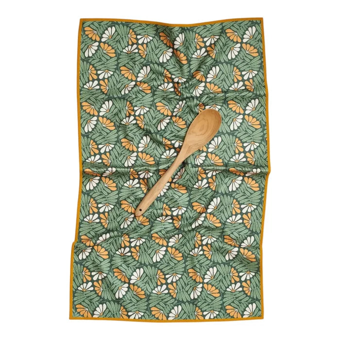 Dishtowel - Fall Flower