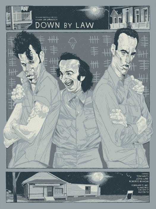 Down By Law Rich Kelly poster