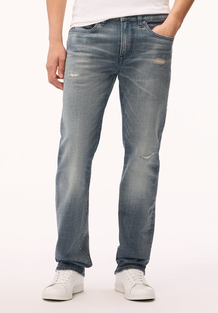 Buffalo Men Jeans Navy Denim Denim Pants Stretch