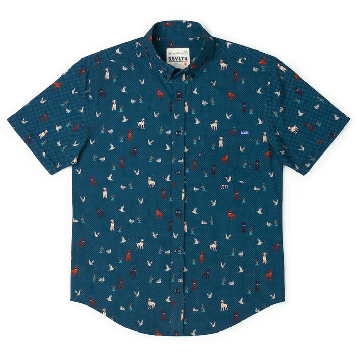RSVLTS RSVLTS Short Sleeve Shirt Duck, Duck, Dog! – KUNUFLEX Short Sleeve Shirt Duck, Duck, Dog! – KUNUFLEX Short Sleeve Shirt