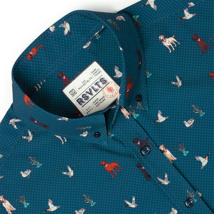 RSVLTS RSVLTS Short Sleeve Shirt Duck, Duck, Dog! – KUNUFLEX Short Sleeve Shirt Duck, Duck, Dog! – KUNUFLEX Short Sleeve Shirt
