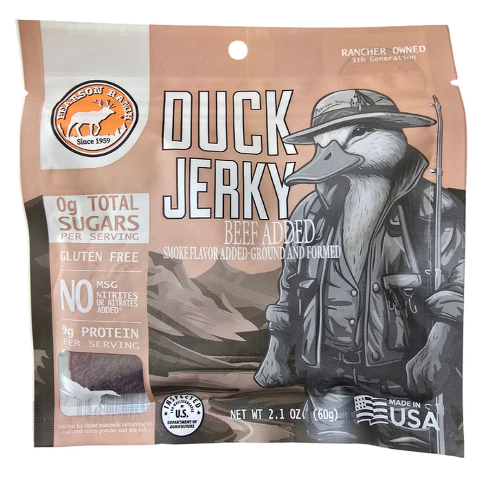 Duck Jerky - 2.1oz Resealable Bag