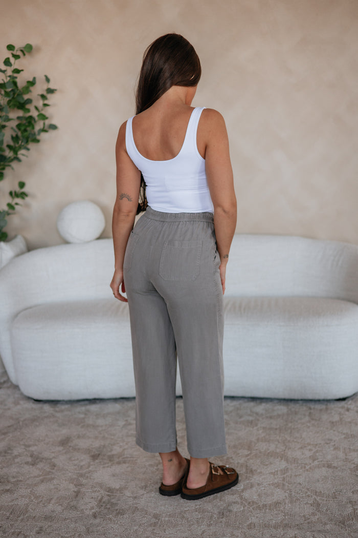 Duncan Casual Pants - Earth Grey