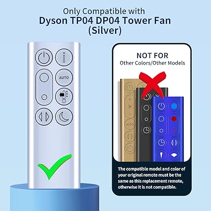 Dyson Remote Control for Tower Air TP7A Pure Cool Purifying Fan Silver | 969154