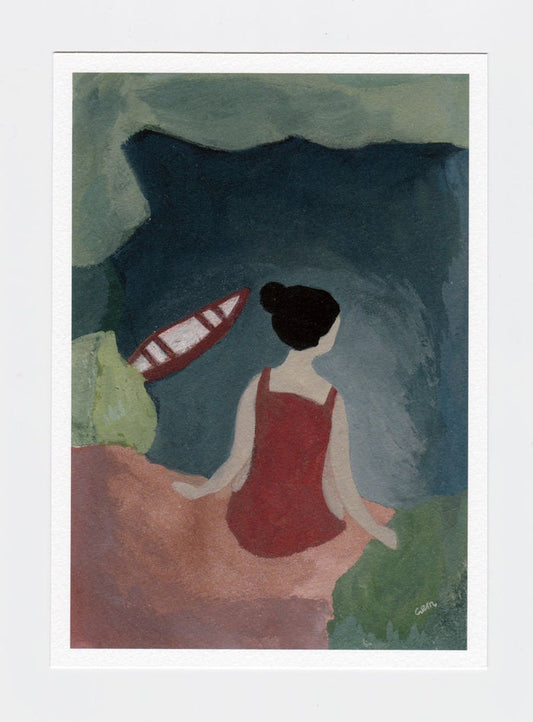 Edge of the Lake A4 or A5 print