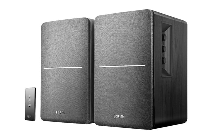 Edifier R1280T Active Bookshelf Speakers Pair - Black Black