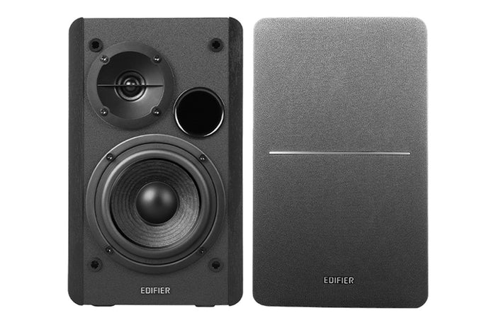 Edifier R1280T Active Bookshelf Speakers Pair - Black Black