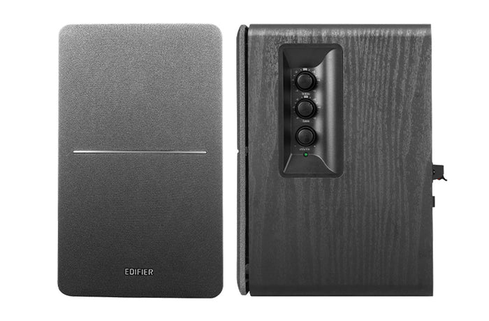 Edifier R1280T Active Bookshelf Speakers Pair - Black Black