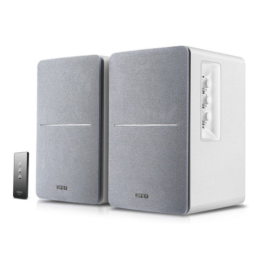 Edifier R1280T Active Bookshelf Speakers Pair - White White