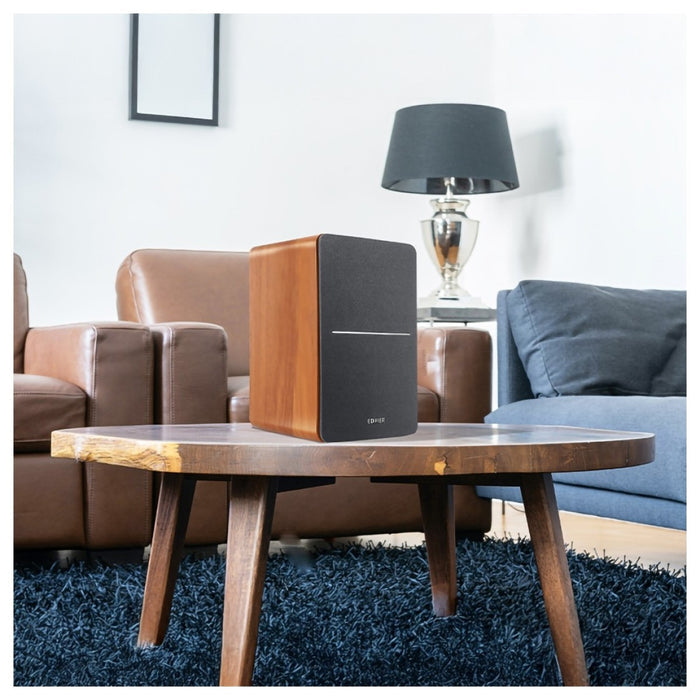 Edifier R1280T Active Bookshelf Speakers Pair - Wood Wood