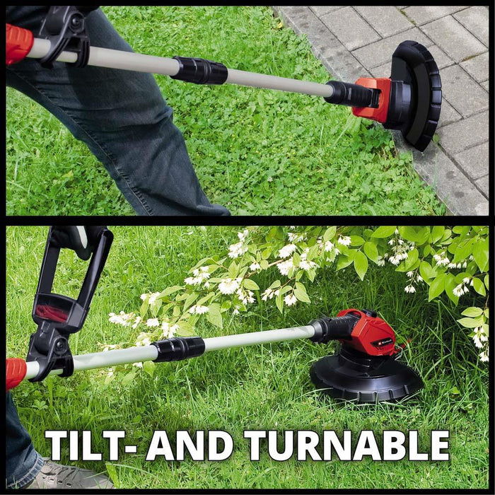 Einhell Power X-Change 18V Cordless 24cm Blade Grass Trimmer | Bare Unit