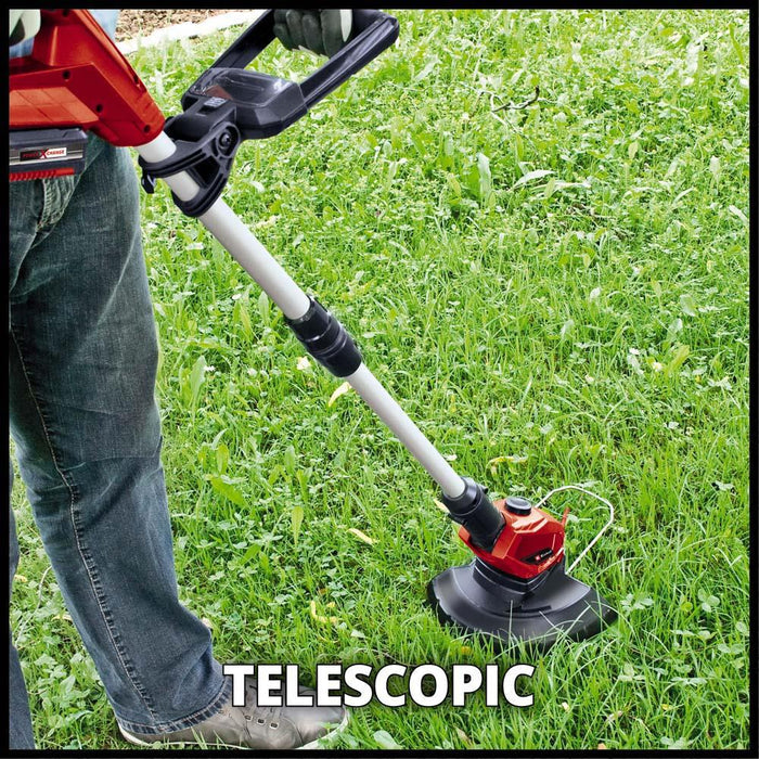 Einhell Power X-Change 18V Cordless 24cm Blade Grass Trimmer | Bare Unit