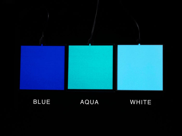 Electroluminescent (EL) Panel - 10cm x 10cm Blue by The Pi Hut - The Pi Hut