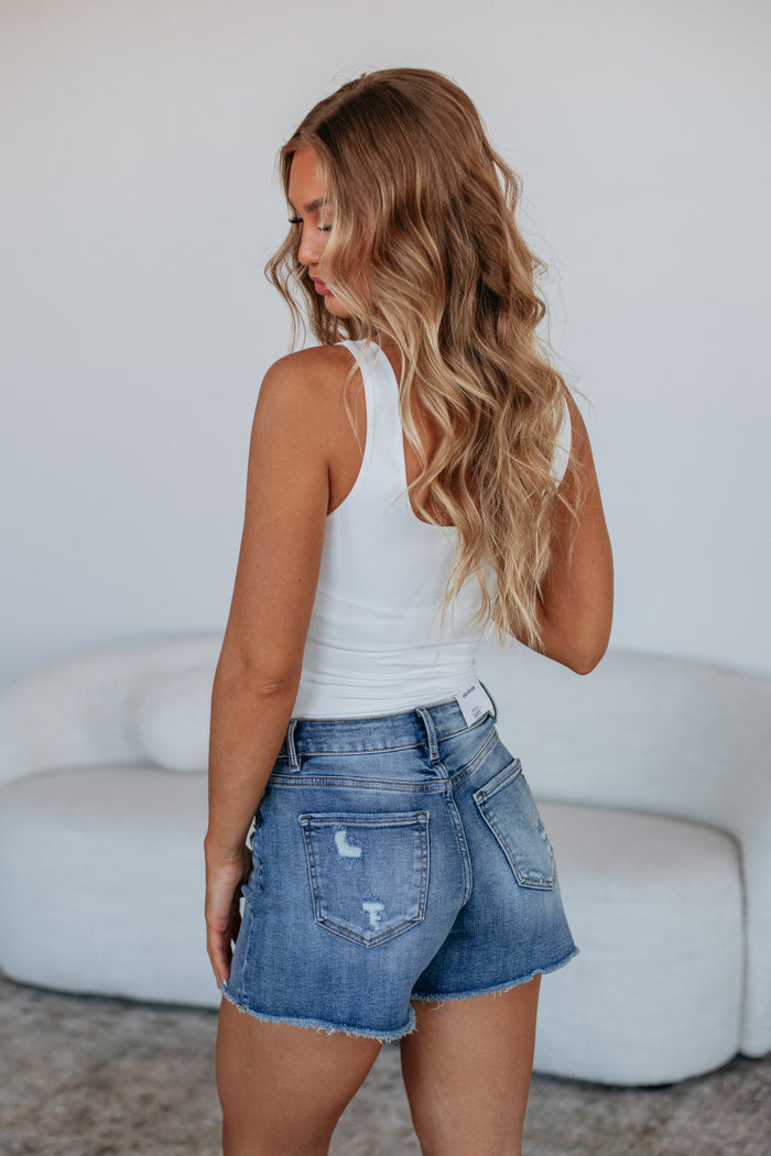 Elena Basic Bodysuit - Ivory