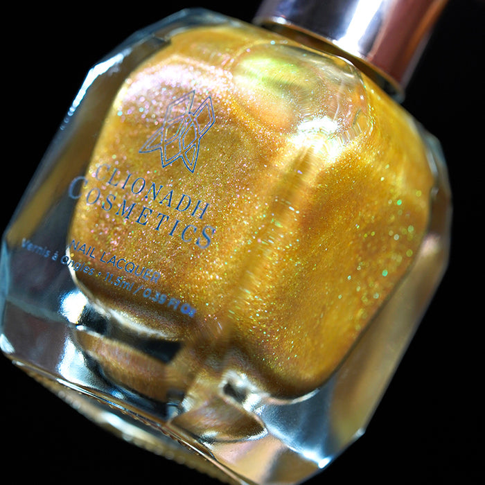 Macro shot of Embellishment Nail Lacquer bottle
