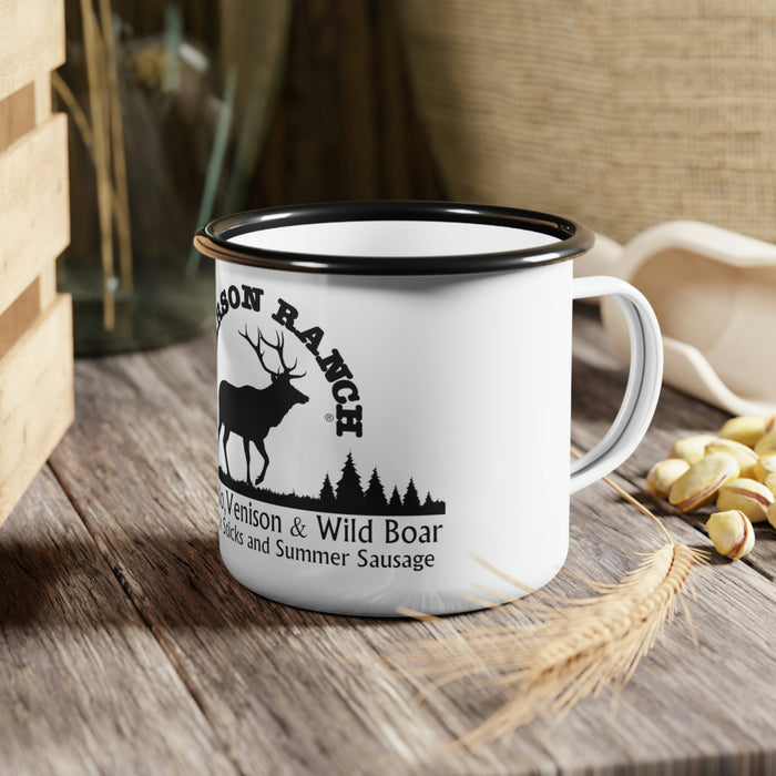 Pearson Ranch Jerky Enamel Travel Mug