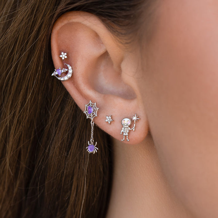 Enchanted Skeleton Studs