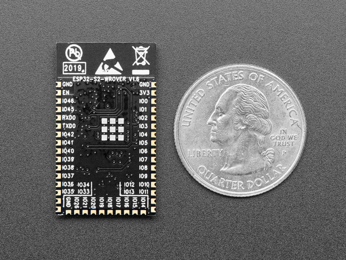 ESP32-S2-WROVER Module - 4 MB flash and 2 MB PSRAM [Discontinued] by Espressif - The Pi Hut