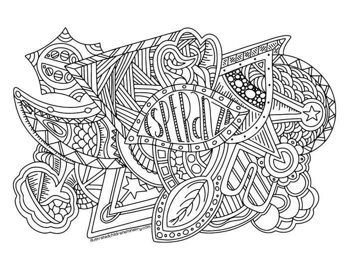 Advent Coloring Pages - Esperanza