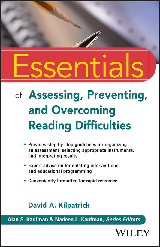 Essentials of Assessing, Preventing, And Overcoming Reading Difficulties Paperback